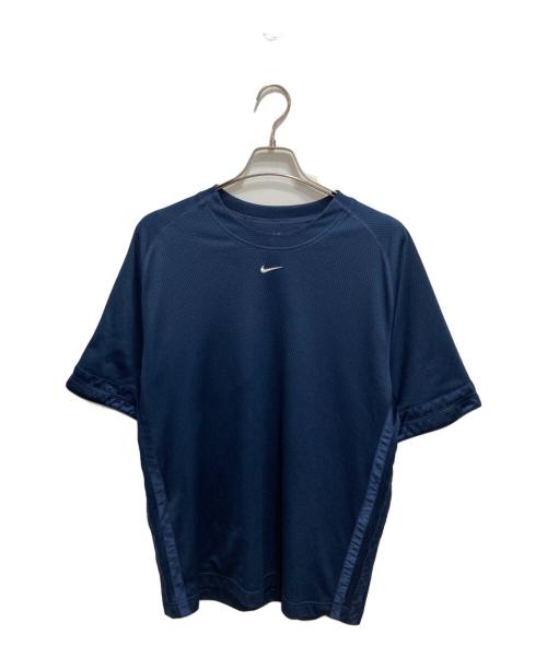 NIKE（ナイキ）NIKE (ナイキ) メッシュＴシャツ ネイビー サイズ:Mの古着・服飾アイテム