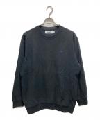 better gift shopベターギフトショップ）の古着「ワンポイントロゴ刺繍スウェット」｜ブラック