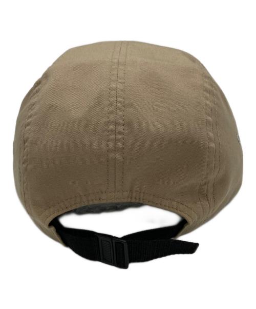 SUPREME（シュプリーム）SUPREME (シュプリーム) 12SS Canvas Stripe Camp Cap ブラウン×ネイビーの古着・服飾アイテム