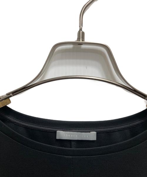 theory luxe（セオリーリュクス）theory luxe (セオリーリュクス) ウォッシャブル プルオーバー Tシャツ ブラック サイズ:38の古着・服飾アイテム