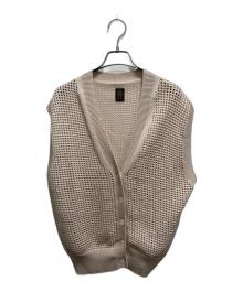 BATONER（バトナ―）の古着「ニットベスト」｜ベージュ
