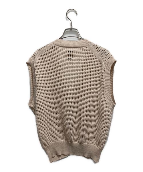 BATONER（バトナ―）BATONER (バトナ―) ニットベスト ベージュ サイズ:2の古着・服飾アイテム