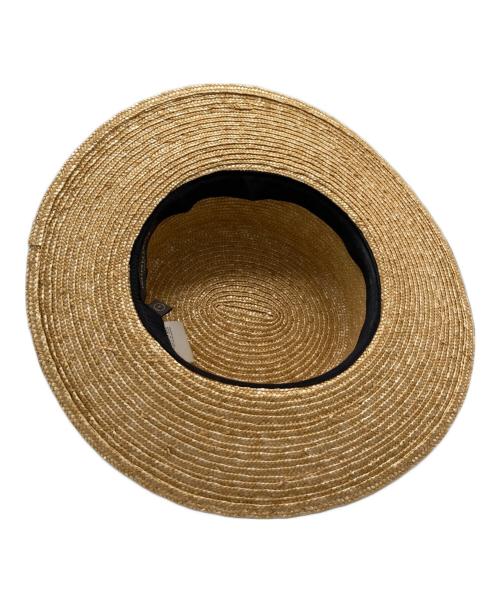 kijima takayuki（キジマタカユキ）kijima takayuki (キジマタカユキ) 麦わら帽子 カンカン帽 ベージュの古着・服飾アイテム