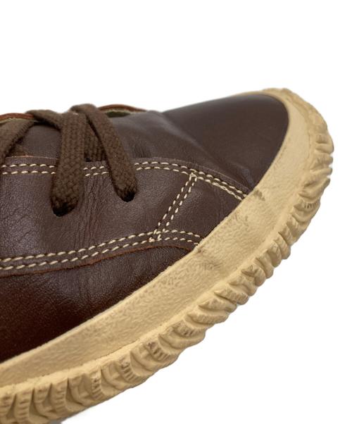 SPINGLE MOVE（スピングルムーヴ）SPINGLE MOVE (スピングルムーヴ) レザーシューズ　スニーカー ブラウン サイズ:LLの古着・服飾アイテム