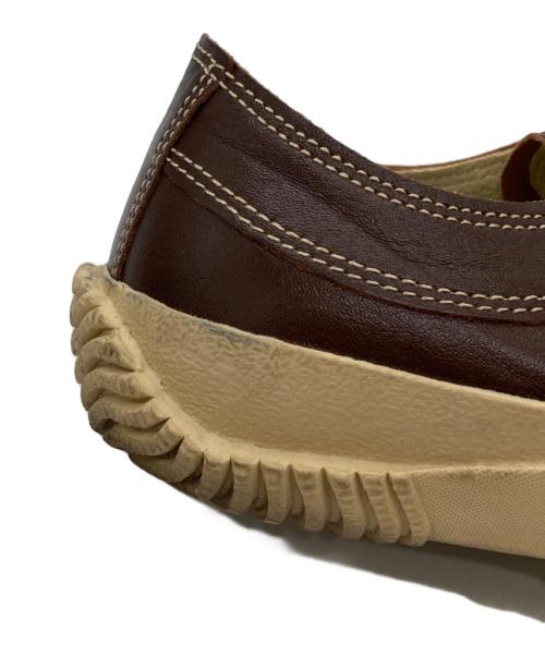 SPINGLE MOVE（スピングルムーヴ）SPINGLE MOVE (スピングルムーヴ) レザーシューズ　スニーカー ブラウン サイズ:LLの古着・服飾アイテム