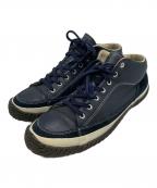 SPINGLE MOVEスピングルムーヴ）の古着「ミッドカット スニーカー」｜ネイビー