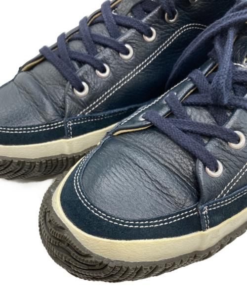 SPINGLE MOVE（スピングルムーヴ）SPINGLE MOVE (スピングルムーヴ) ミッドカット スニーカー ネイビー サイズ:LLの古着・服飾アイテム