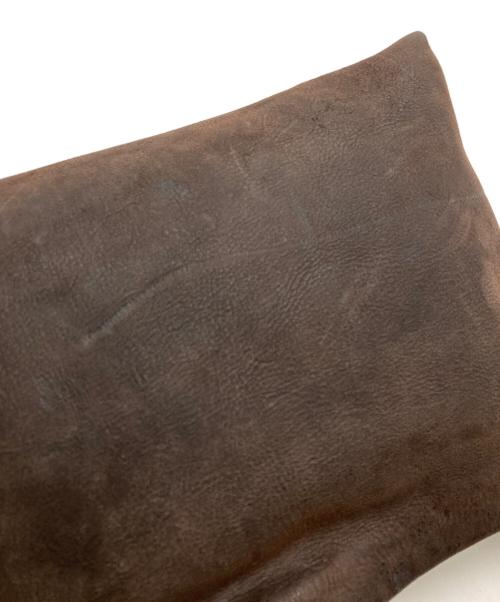 SLOW&CO（スロウアンドコー）SLOW&CO (スロウアンドコー) レザーショルダーバッグ ブラウンの古着・服飾アイテム