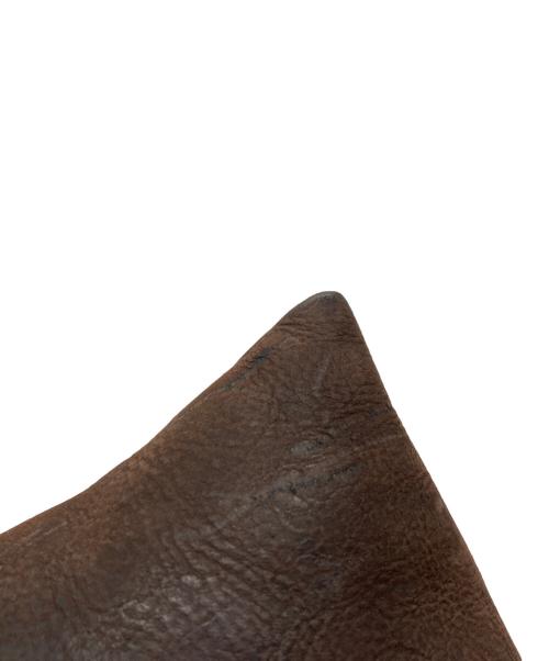 SLOW&CO（スロウアンドコー）SLOW&CO (スロウアンドコー) レザーショルダーバッグ ブラウンの古着・服飾アイテム