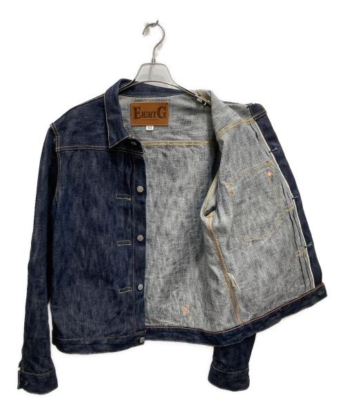EIGHT G（エイトジー）EIGHT G (エイトジー) OTOKO DENIM JACKET 1st MODEL/	エイトジーオリジナル19ozデニム・男デニム第一弾 Gジャン 1stモデル インディゴ サイズ:42の古着・服飾アイテム