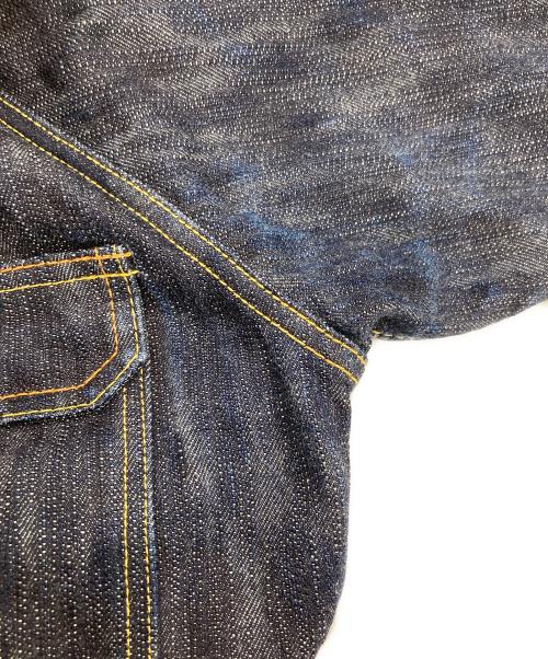 EIGHT G（エイトジー）EIGHT G (エイトジー) OTOKO DENIM JACKET 1st MODEL/	エイトジーオリジナル19ozデニム・男デニム第一弾 Gジャン 1stモデル インディゴ サイズ:42の古着・服飾アイテム