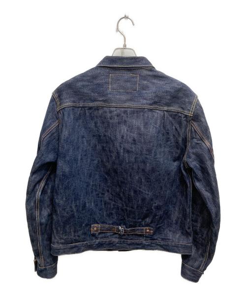 EIGHT G（エイトジー）EIGHT G (エイトジー) OTOKO DENIM JACKET 1st MODEL/	エイトジーオリジナル19ozデニム・男デニム第一弾 Gジャン 1stモデル インディゴ サイズ:42の古着・服飾アイテム