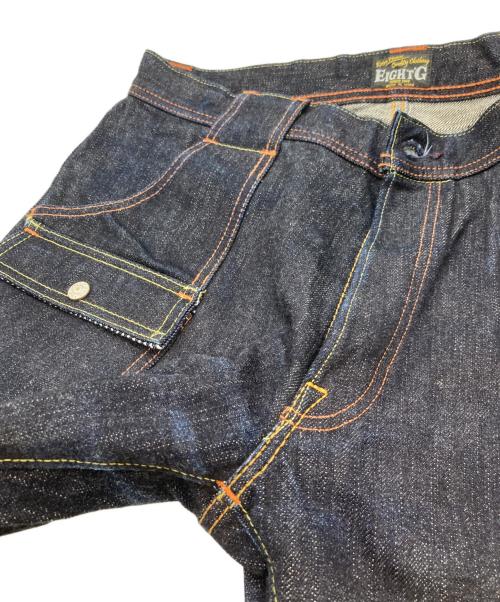 EIGHT G（エイトジー）EIGHT G (エイトジー) 17.5oz DENIM BUSH PANTS インディゴ サイズ:W36L34の古着・服飾アイテム