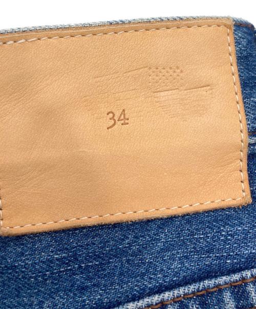 THE SHINZONE（ザ シンゾーン）THE SHINZONE (ザ シンゾーン) ビショップ〈別注〉HIGH WAIST DENIM インディゴ サイズ:34の古着・服飾アイテム