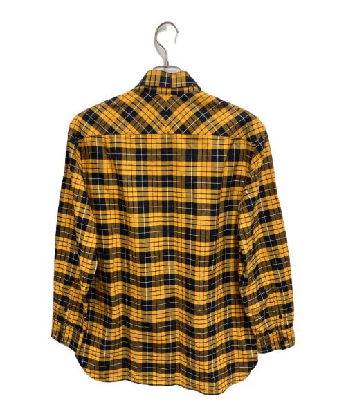 FRED PERRY（フレッドペリー）FRED PERRY (フレッドペリー) タータン オックスフォード シャツ／TARTAN OXFORD SHIRT イエロー サイズ:Mの古着・服飾アイテム