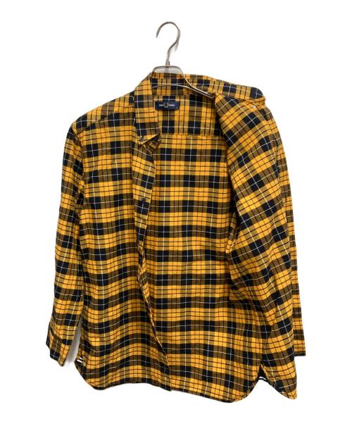 FRED PERRY（フレッドペリー）FRED PERRY (フレッドペリー) タータン オックスフォード シャツ／TARTAN OXFORD SHIRT イエロー サイズ:Mの古着・服飾アイテム
