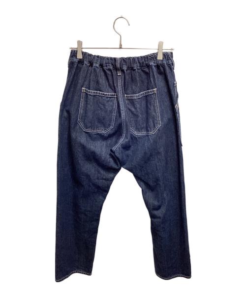 vent blanc（ヴァンブラン）vent blanc (ヴァンブラン) 12ozデニムベイカーパンツ デニムパンツ インディゴ サイズ:FREEの古着・服飾アイテム