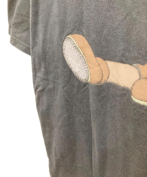 Original Fake（オリジナルフェイク）Original Fake (Original Fake) KAWSプリントTシャツ ブラック サイズ:5の古着・服飾アイテム