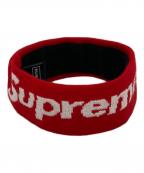 SUPREME×New Eraシュプリーム×ニューエラ）の古着「Big Logo Headband Red／ヘアバンド」｜レッド