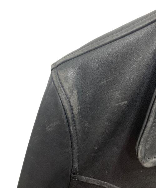 HARLEY-DAVIDSON（ハーレーダビッドソン）HARLEY-DAVIDSON (ハーレーダビッドソン) ライダースジャケット ブラック サイズ:Lの古着・服飾アイテム