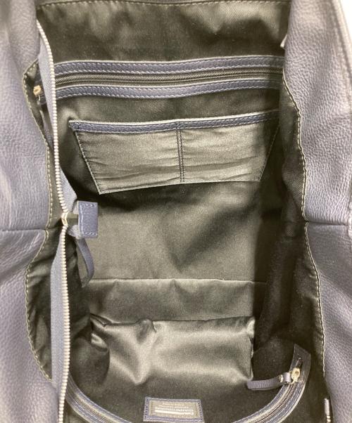 GIANNI CHIARINI（ジャンニ キアリーニ）GIANNI CHIARINI (ジャンニ キアリーニ) トートバッグ ネイビーの古着・服飾アイテム