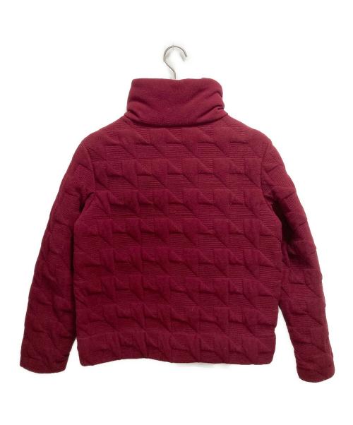 MONCLER GRENOBLE（モンクレール グルノーブル）MONCLER GRENOBLE (モンクレール グルノーブル) マグリアカーディガン／MAGLIA CARDIGAN エンジ サイズ:Sの古着・服飾アイテム