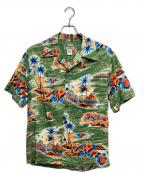 KAMEHAMEHAカメハメハ）の古着「アロハシャツ」｜カーキ