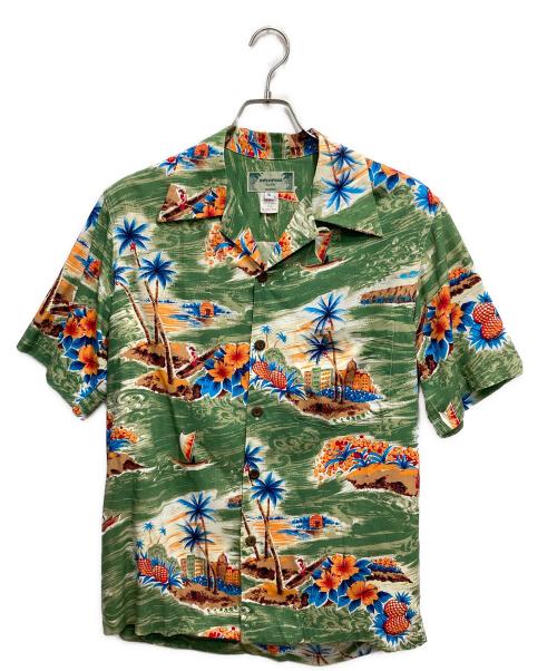 KAMEHAMEHA（カメハメハ）KAMEHAMEHA (カメハメハ) アロハシャツ カーキ サイズ:Sの古着・服飾アイテム
