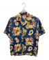 PINEAPPLE JUICE（パインアップル ジュース）の古着「アロハシャツ」｜ネイビー