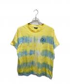 Primalプライマル）の古着「タイダイ カエル スカル 90’s Tシャツ」｜イエロー