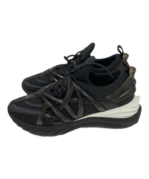 JIMMY CHOO（ジミーチュウ）JIMMY CHOO (ジミーチュウ) COSMOSスニーカー ブラック サイズ:45の古着・服飾アイテム