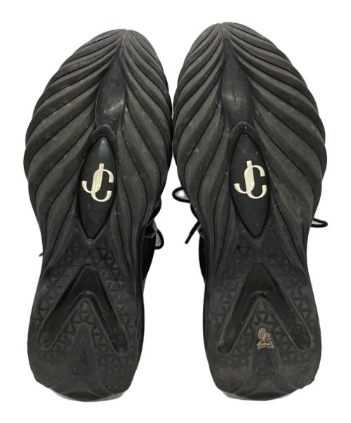 JIMMY CHOO（ジミーチュウ）JIMMY CHOO (ジミーチュウ) COSMOSスニーカー ブラック サイズ:45の古着・服飾アイテム