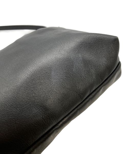 gem by russet（ジェムバイラシット）gem by russet (ジェムバイラシット) レザーワンハンドルバッグ ブラックの古着・服飾アイテム