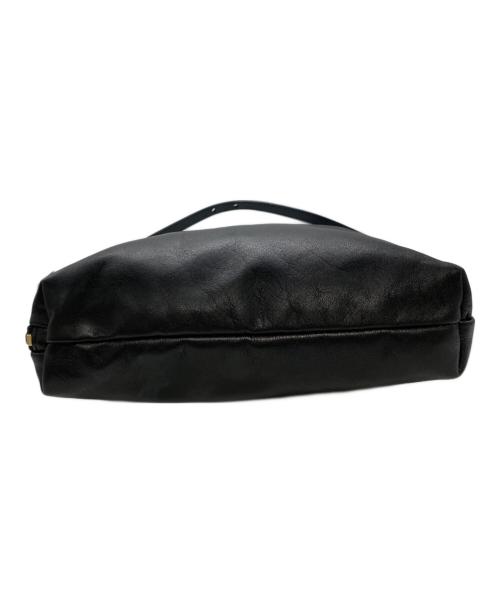 gem by russet（ジェムバイラシット）gem by russet (ジェムバイラシット) レザーワンハンドルバッグ ブラックの古着・服飾アイテム