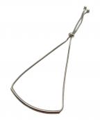 ear PAPILLONNERイアパピヨネ）の古着「スターリングシルバースライドブレスレット」｜シルバー