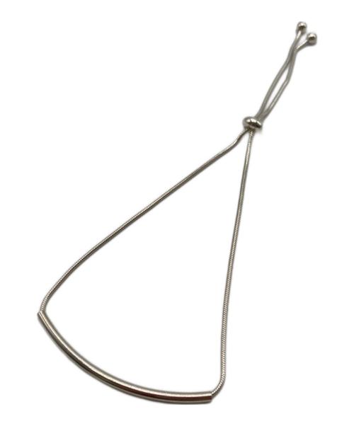 ear PAPILLONNER（イアパピヨネ）ear PAPILLONNER (イアパピヨネ) スターリングシルバースライドブレスレット シルバーの古着・服飾アイテム