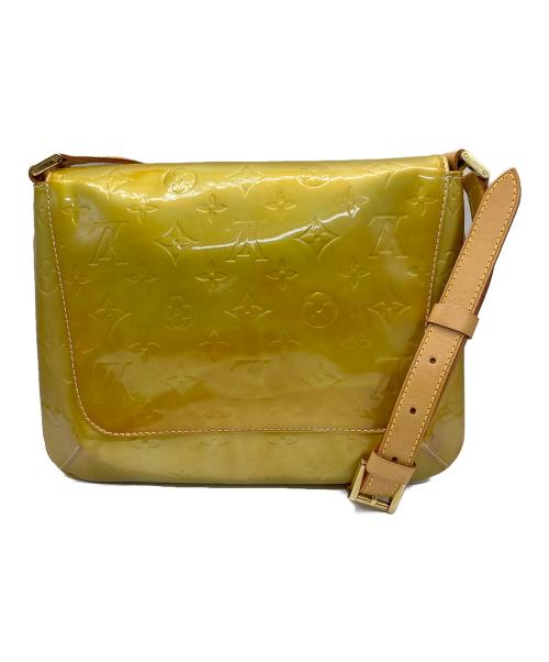 LOUIS VUITTON（ルイ ヴィトン）LOUIS VUITTON (ルイ ヴィトン) モノグラムヴェルニ トンプソンストリート ショルダーバッグ ワンショルダーバッグ イエロー サイズ:-の古着・服飾アイテム
