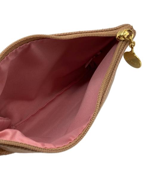 LOVERARY by FEILER（ラブラリー バイ フェイラー）LOVERARY by FEILER (ラブラリー バイ フェイラー) オールドテディ ワッペンポーチ ブラウンの古着・服飾アイテム