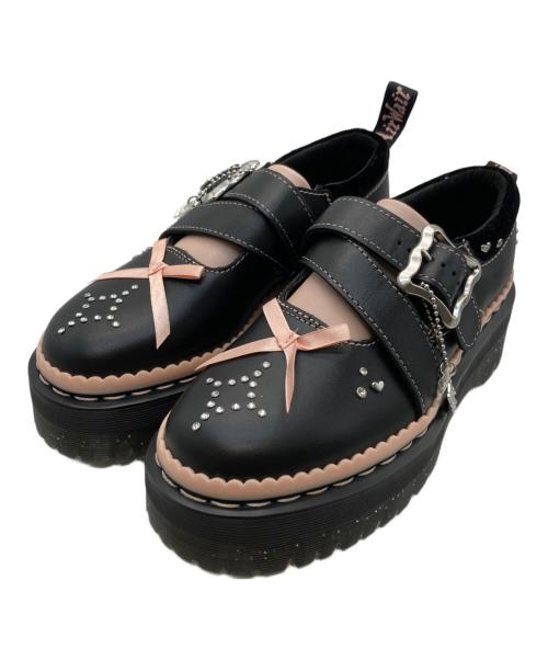 Dr.Martens（ドクターマーチン）Dr.Martens (ドクターマーチン) KEMSLEY ストラップ シューズ ブラック サイズ:UK 4の古着・服飾アイテム