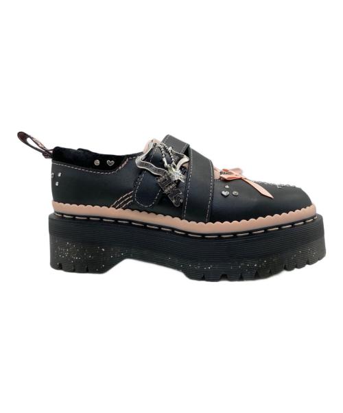 Dr.Martens（ドクターマーチン）Dr.Martens (ドクターマーチン) KEMSLEY ストラップ シューズ ブラック サイズ:UK 4の古着・服飾アイテム