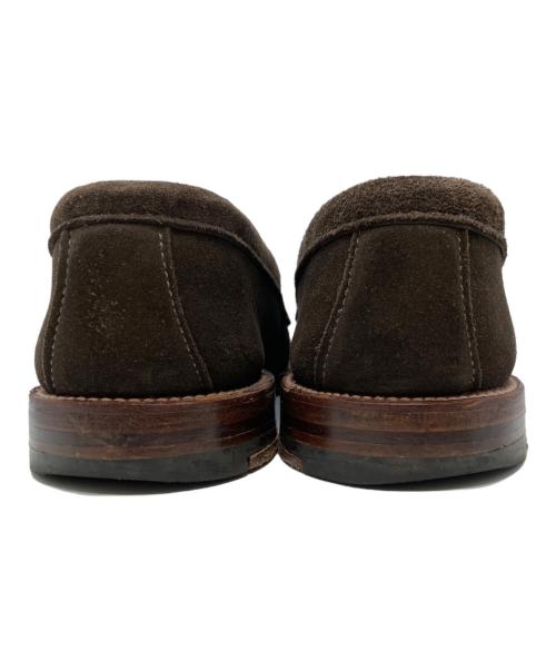 Alden（オールデン）ALDEN (オールデン) J.CREW (ジェイクルー) スエードローファー ブラウン サイズ:9Dの古着・服飾アイテム