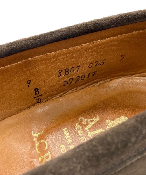 Alden（オールデン）ALDEN (オールデン) J.CREW (ジェイクルー) スエードローファー ブラウン サイズ:9Dの古着・服飾アイテム