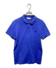 MONCLER（モンクレール）の古着「MAGLIA POLO／半袖ポロシャツ」｜ブルー