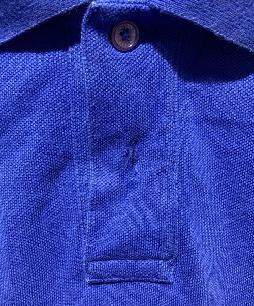 MONCLER（モンクレール）MONCLER (モンクレール) MAGLIA POLO／半袖ポロシャツ ブルー サイズ:Sの古着・服飾アイテム