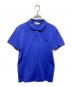 MONCLER（モンクレール）の古着「MAGLIA POLO／半袖ポロシャツ」｜ブルー
