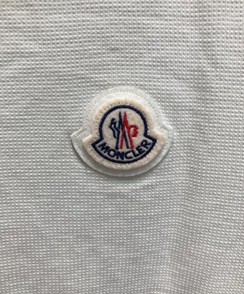 MONCLER（モンクレール）MONCLER (モンクレール) コットンピケ スウェットシャツ ベージュ サイズ:Mの古着・服飾アイテム