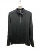 ARC'TERYX VEILANCEアークテリクス ヴェイランス）の古着「Frame LS Polo ポロシャツ」｜ブラック