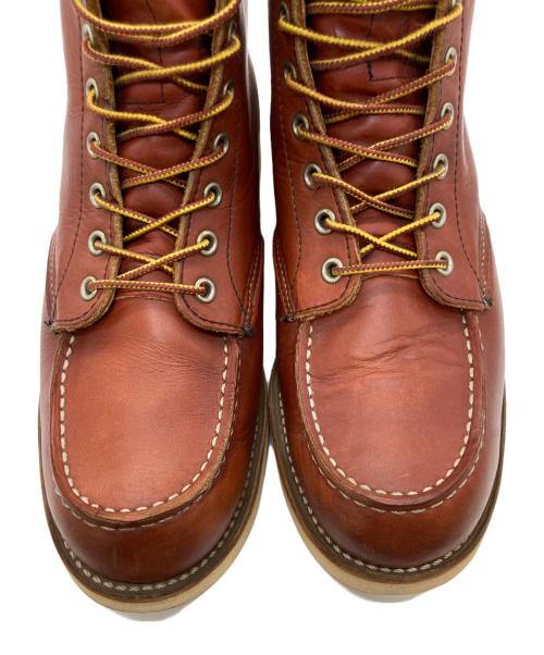 RED WING（レッドウィング）RED WING (レッドウィング) 6インチ クラシックモックシューズ ブラウン サイズ:26.5cmの古着・服飾アイテム