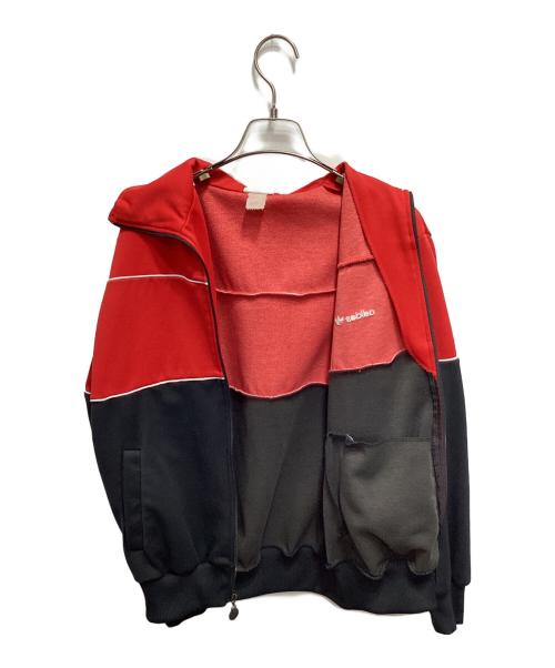 adidas（アディダス）adidas (アディダス) トラックジャケット レッド サイズ:Sの古着・服飾アイテム