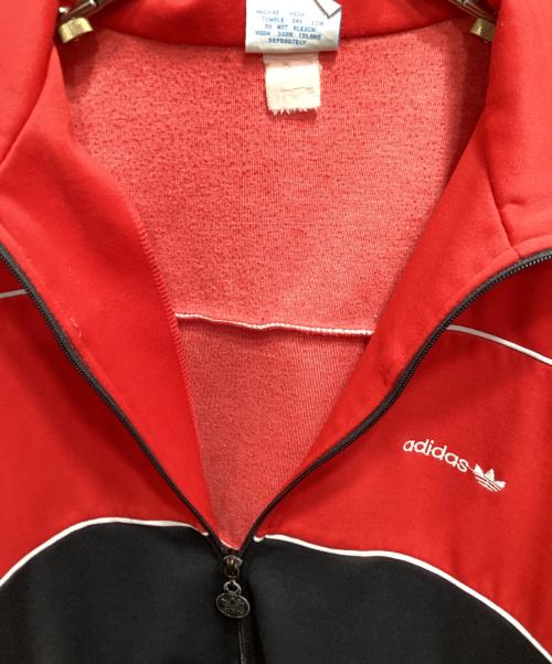 adidas（アディダス）adidas (アディダス) トラックジャケット レッド サイズ:Sの古着・服飾アイテム